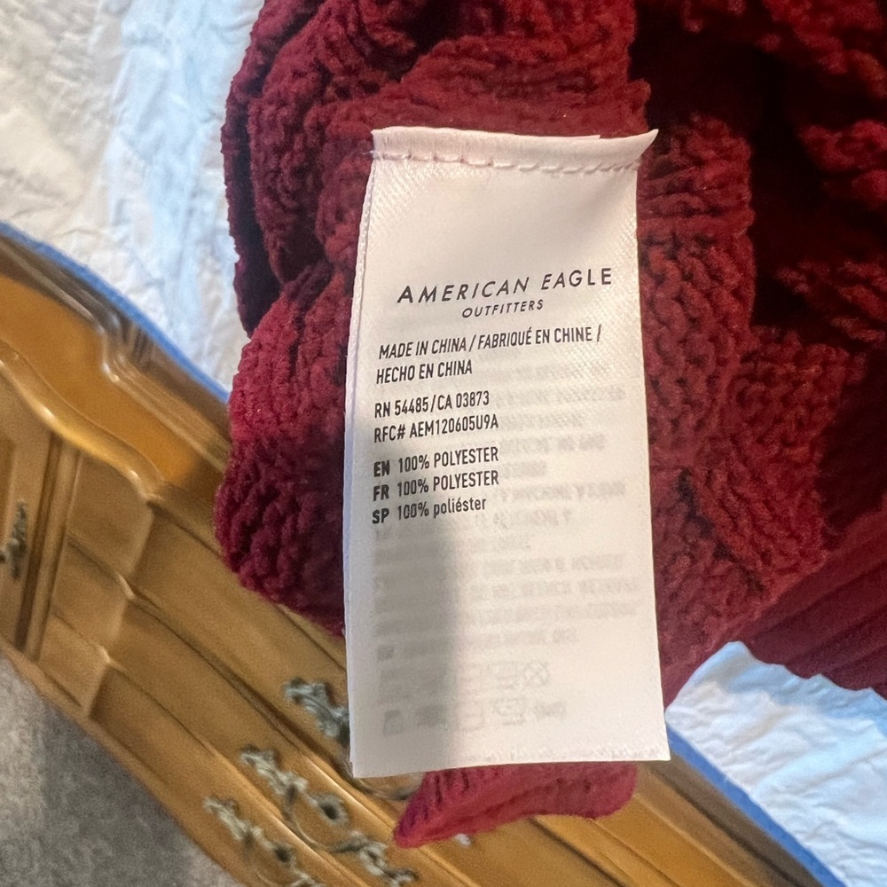 American Eagle Sweater Dresses Red & Black Long Sleeve Stretch Dresses
Sz:SmP/Ch - Picture 7 of 15